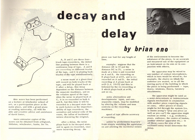 Eno 1968 - Decay and Delay